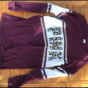 2 VS Pink shirts long sleeve